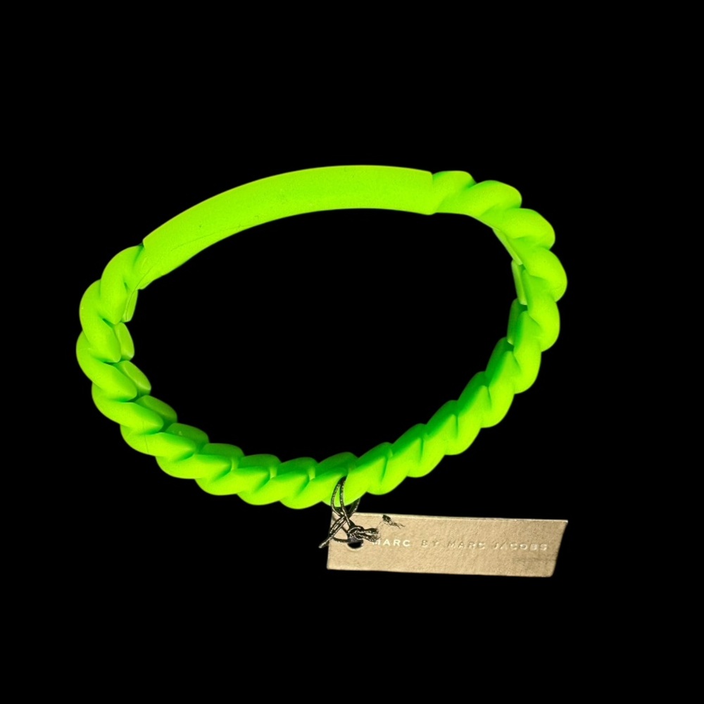 Marc Jacobs Neon Toucan Green Bracelet NWT